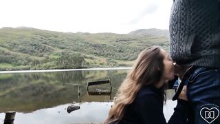 Dani Daniels lakeside BJ and creampie #2