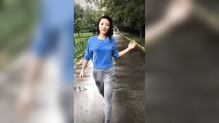 Happy in the rain #2