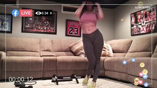 Hottie Kendra Lust MILF Sport Tease Workout in Yoga Pants #2