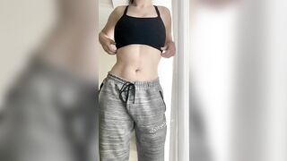 Do grey sweats work for girls too? ♥️♥️ #1