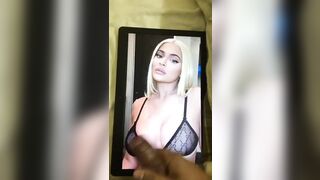 Kylie Jenner cum tribute