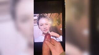 Zendaya cumshot tribute #3