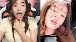 Pokimane live reaction to donation tribute #4