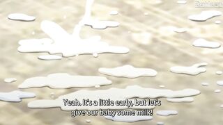 Maid cosplay Cat with rain milk !! #4