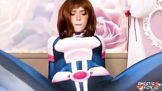 Ochako Uraraka Sweetly Hard Fuck after Entering Hero Academy #4