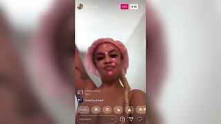 IG Live Streams: She has a midget face no cap(a rly nun) #2