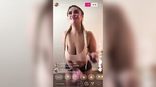 IG Live Streams: She has a midget face no cap(a rly nun) #3