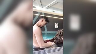 imagine fucking in a pool ????