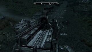 Skyrim: Paying the coachman for a trip to Rorikstead #4