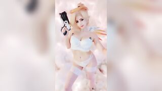 Mikomi Hokina: Name a better support... I'll wait... ♥️♥️Mercy from Overwatch #3