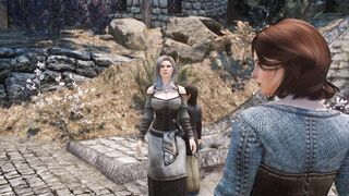 Skyrim: A strong Nord woman's night shift #2