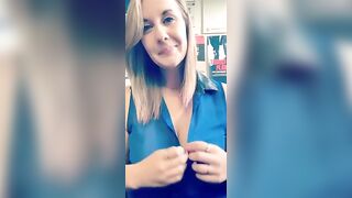 Amateurs: Bouncing office titties♥️♥️ #2