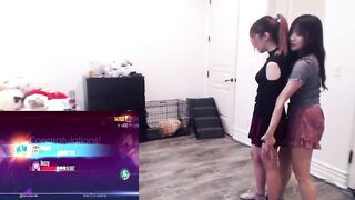 Offlinetv Girls: Aria teaching Lily how to body roll #2