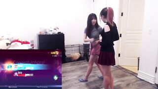 Offlinetv Girls: Aria teaching Lily how to body roll #4