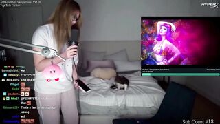 Offlinetv Girls: Kimi's ♥️♥️ from a sleep stream the other month #2