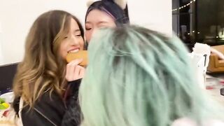 Yo they were really into sharing that cookie