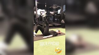 LilyPichu Working Out