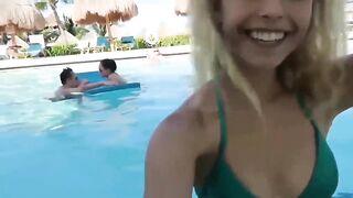 Rae - old deleted vlog bikini clip remastered