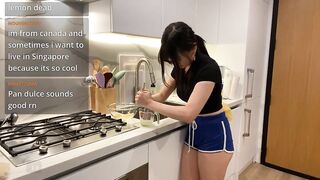 Offlinetv Girls: Aria blue shorts #2