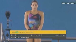 Olympic Games: A backside view of Ingrid Oliveira & Giovanna Pedroso - Brazilian Diver Duo #4