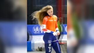 Dutch speed skater Jutta Leerdam