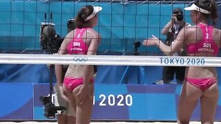 Olympic Games: Swiss beach volleyball team celebration #4