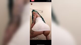 Ohyoutatted: 2/6/20 IG Live twerk #2