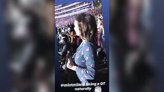 Milana Vayntrub: Dancing at Beyoncé #4