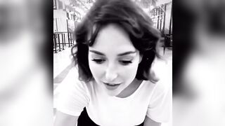 Milana Vayntrub: Recording a dance #3