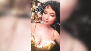 Milana Vayntrub: I think I will die trying to find the best angle of this video. #2