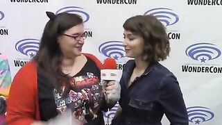 Milana Vayntrub: She love all nuts *blink* #2