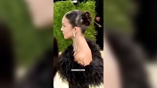 Olivia Rodrigo: Full body Met Gala showcase: face, underboob, legs, feet, ass #3