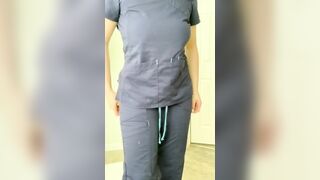 If only my patients could see what’s underneath my scrubs ????