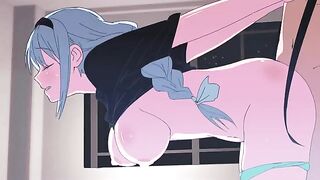 Busty Anime Girls: Fucked From Behind #1