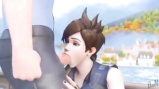 Tracer getting face fucked  (DeniseM)