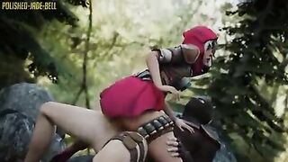 Ashe Red Riding in the Forest #3