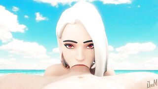 Ashe’s blowjob at the beach (DENISEM) #3