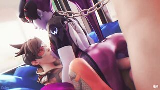 Tracer and Widowmaker Threesome! [Cake Of Cakes] #2