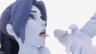 Widowmaker Cums On Herself