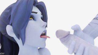 Widowmaker Cums On Herself #4