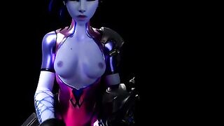 Widowmaker Riding POV animated