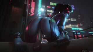 Widowmaker riding (VG Erotica) #3