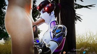 Widowmaker Giving A Blowjob (Swurst Erotic)