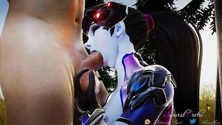 Widowmaker Giving A Blowjob (Swurst Erotic) #3