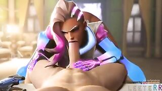 Sombra sucking dick (leeteRR, Audiodude)