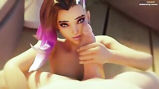 Sombra Handjob POV #3