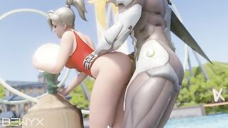 Mercy Lifeguard Doggystyled #4