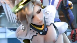 Mercy has some great time with soldier (ellowas) #1