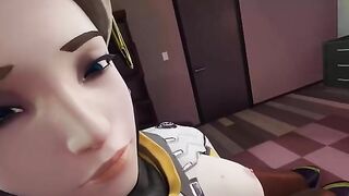 Mercy Giving A Handjob POV #4