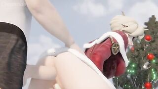 Mercy Christmas Anal #4